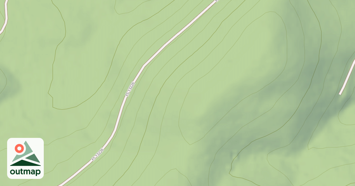 Map of (FDR) CHAFFIN CREEK