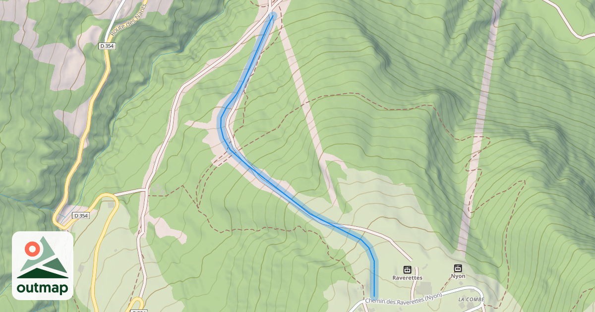 Map of Le Chamois