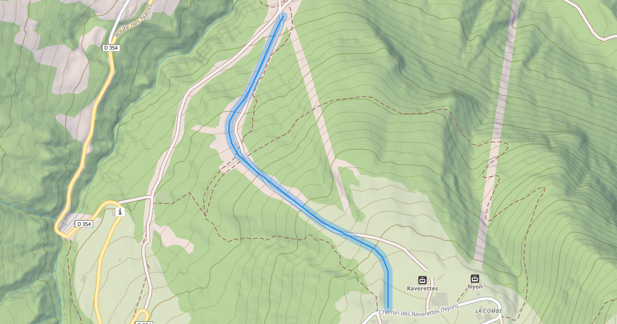 Map preview of Le Chamois