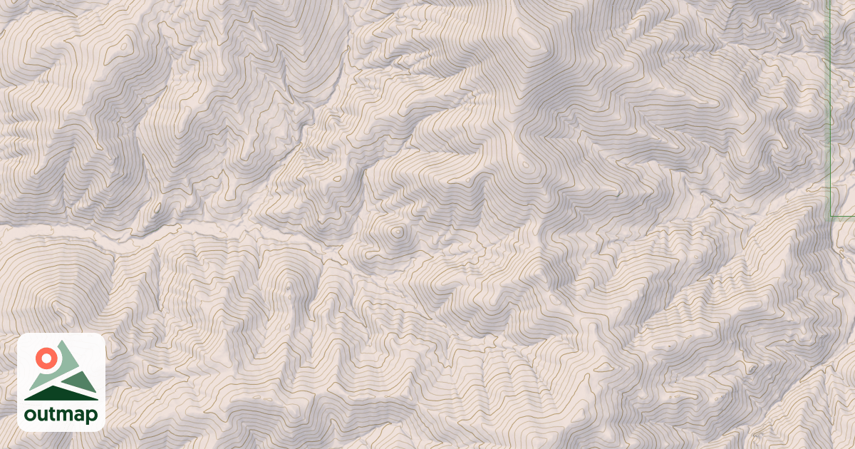 Map of Briggs Creek