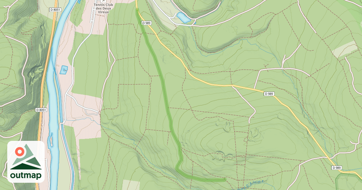 Map of Route forestière