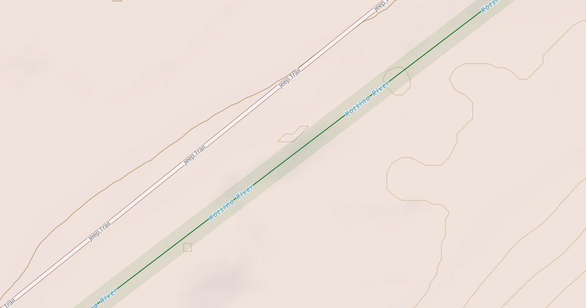 Map preview of Kotsina River Trail
