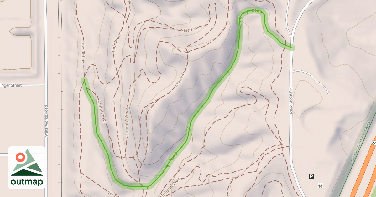 Map of Sunbridge Road