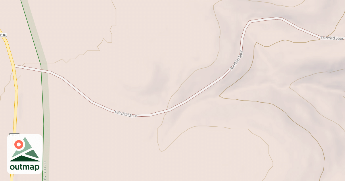 Map of FAIRCHILD SP