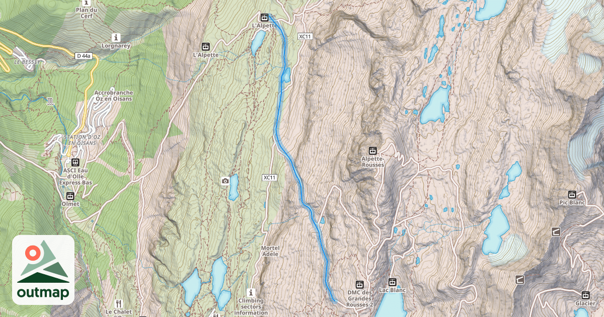 Map of Rousses