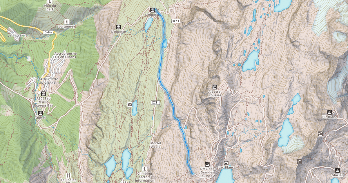 Map preview of Rousses