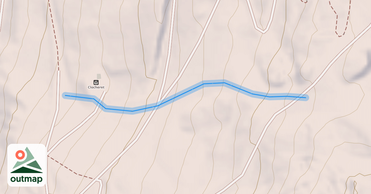 Map of Clocheret