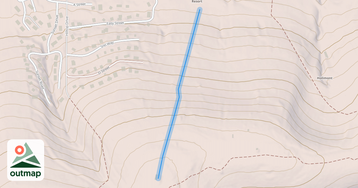 Map of Corkscrew