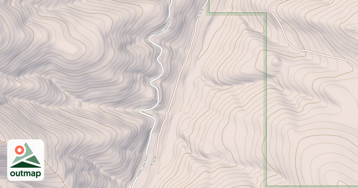 Map of OLD COTTONWOOD
