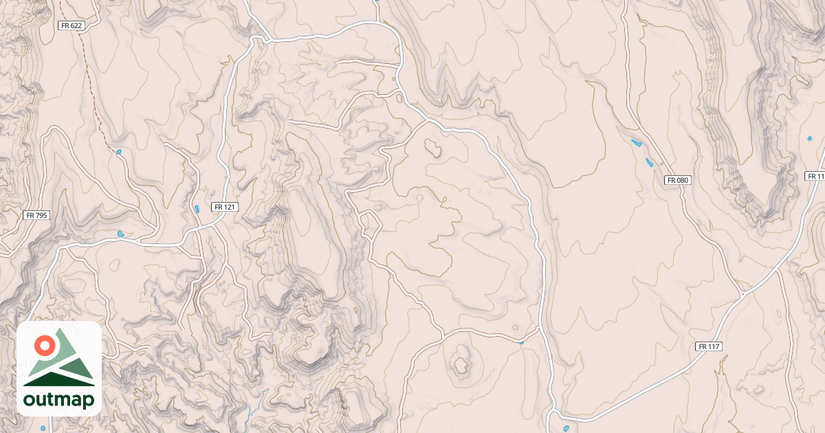 Map of BERRY SPRINGS ROAD