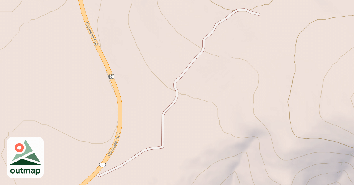 Map of USFS National Forest System Roads {592644DE-562E-4EFE-A034-CDD6B2D6232A}