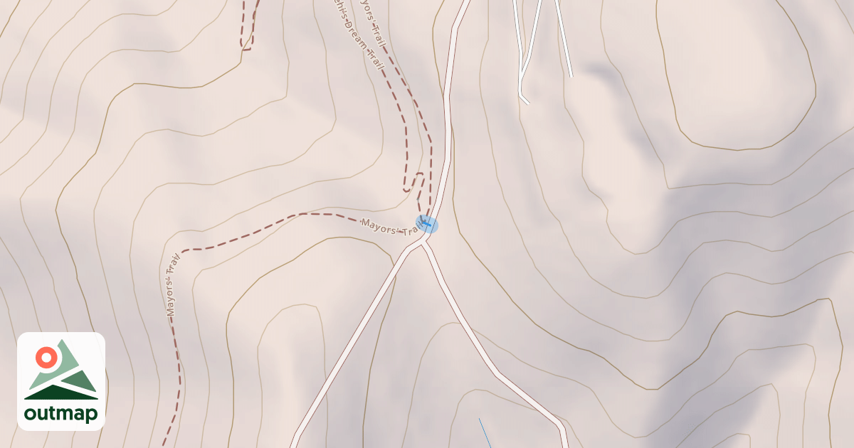 Map of Mayors' Trail