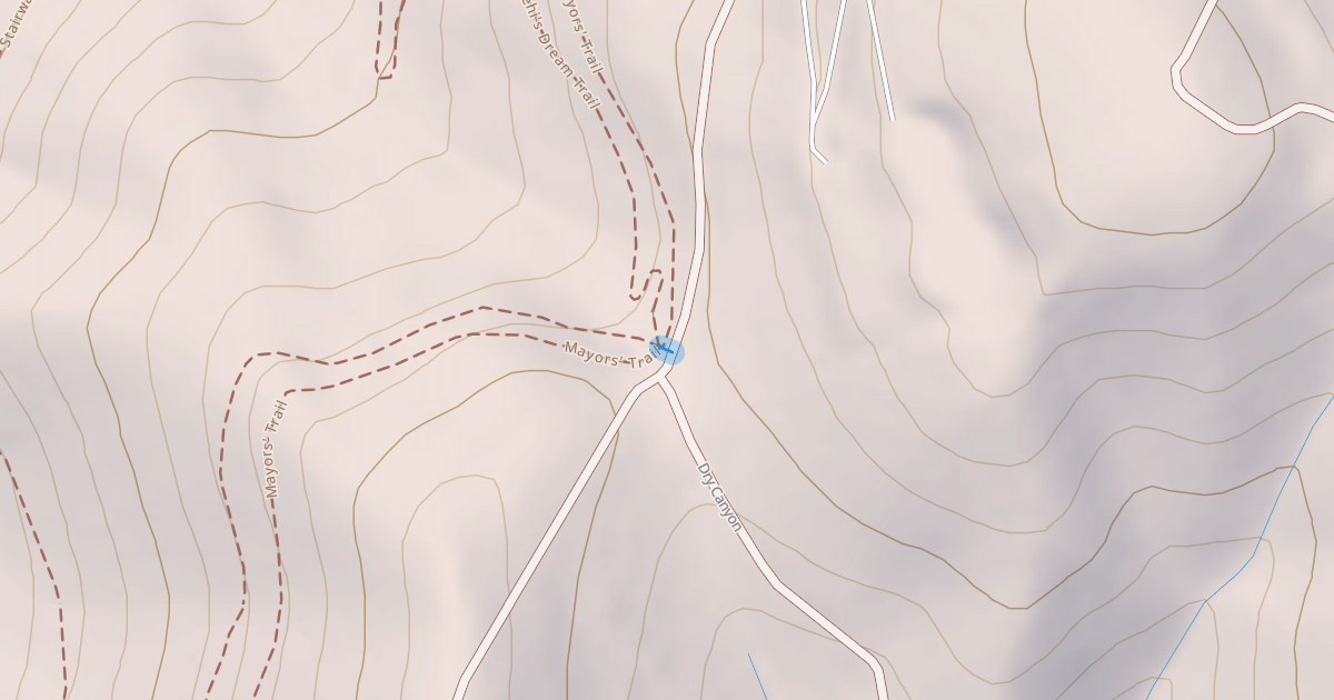 Map preview of Mayors' Trail