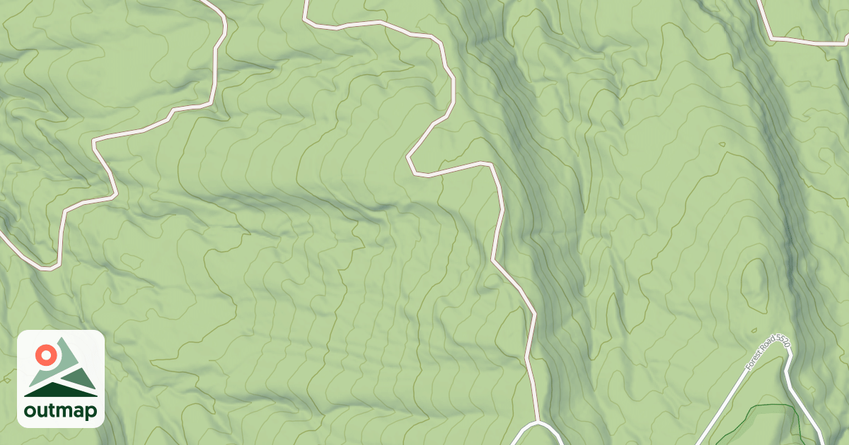 Map of KITTY TRACKS