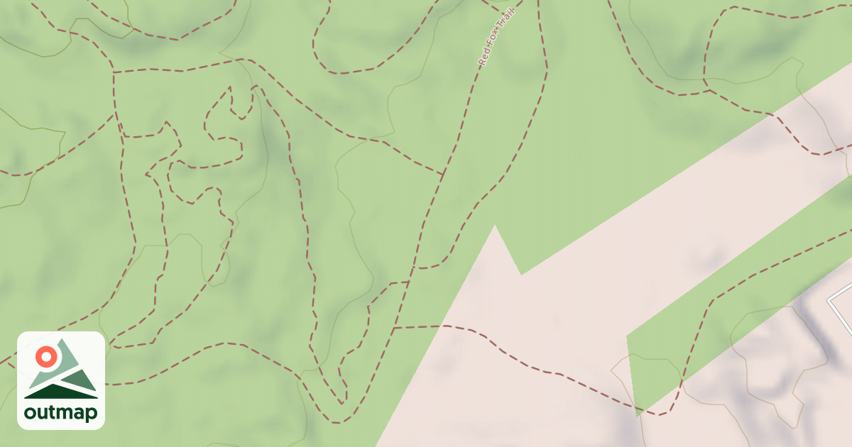 Map of Beaver Pond Trail