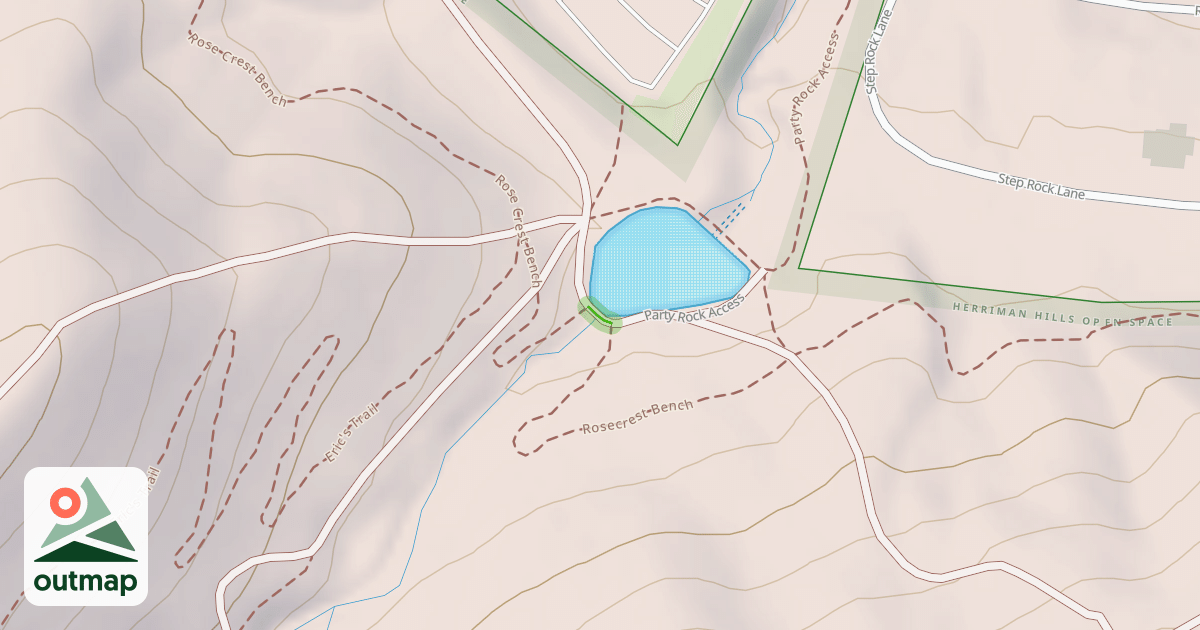 Map of 3 Juniper Crest Trail