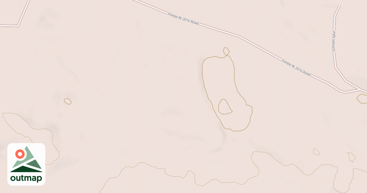 Map of SCHRAM SPUR D