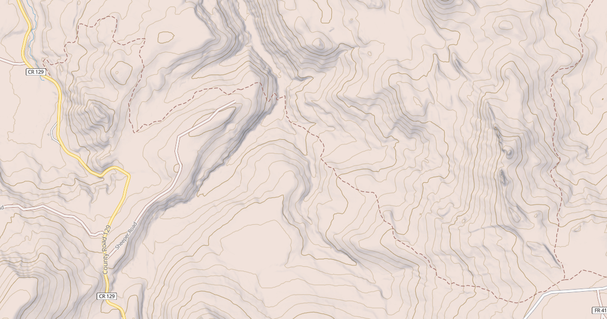 Map preview of Independence Creek