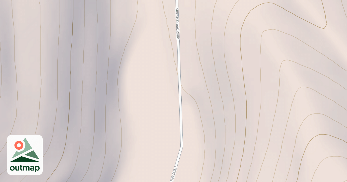 Map of MOOSE CR DISPERSED A