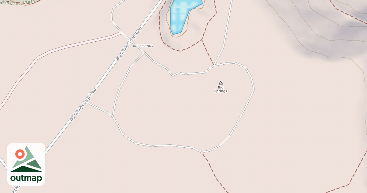 Map of BIG SPRINGS CG