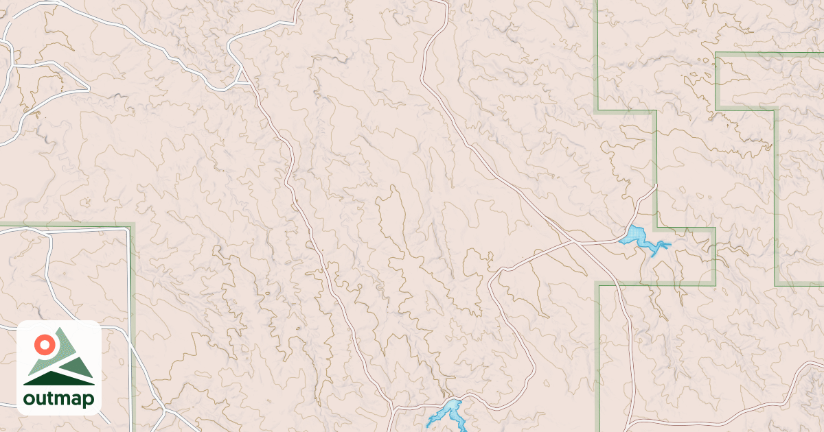 Map of USFS Motor Vehicle Use Map Trails 24803