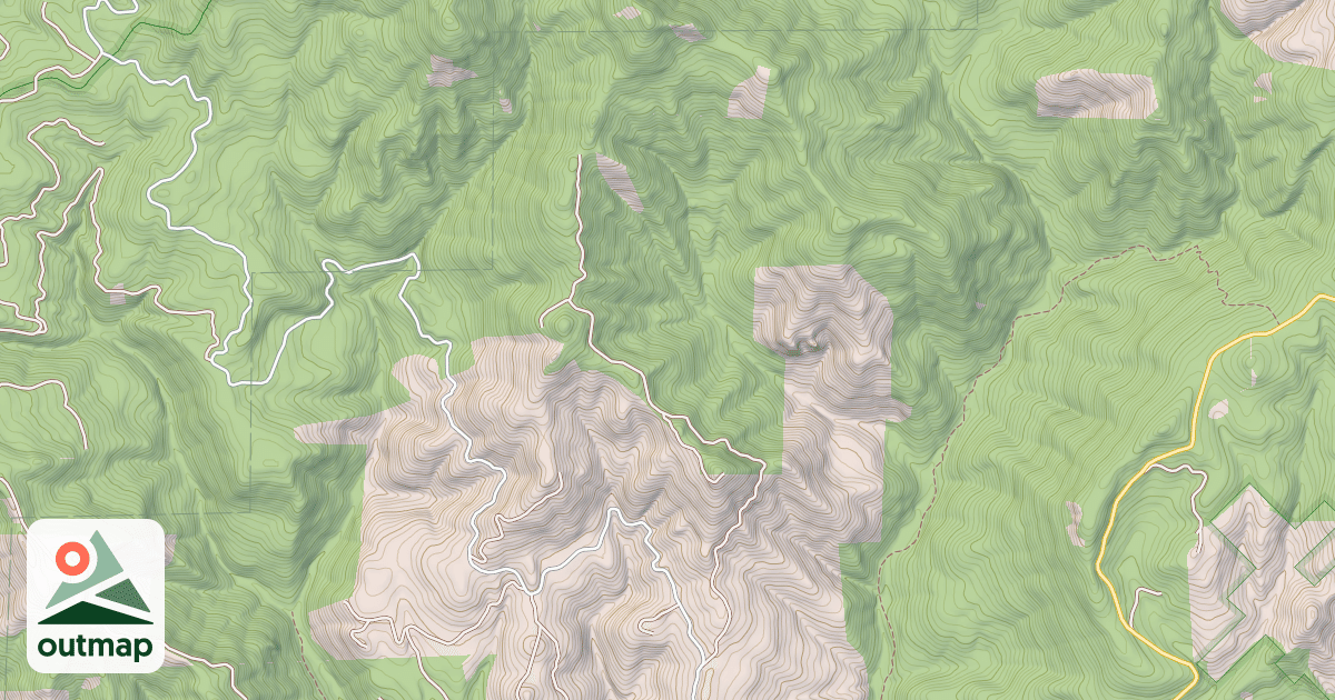 Map of USFS Motor Vehicle Use Map Roads {054225D2-1F46-42C7-B277-B3CBDCC2DBEF}