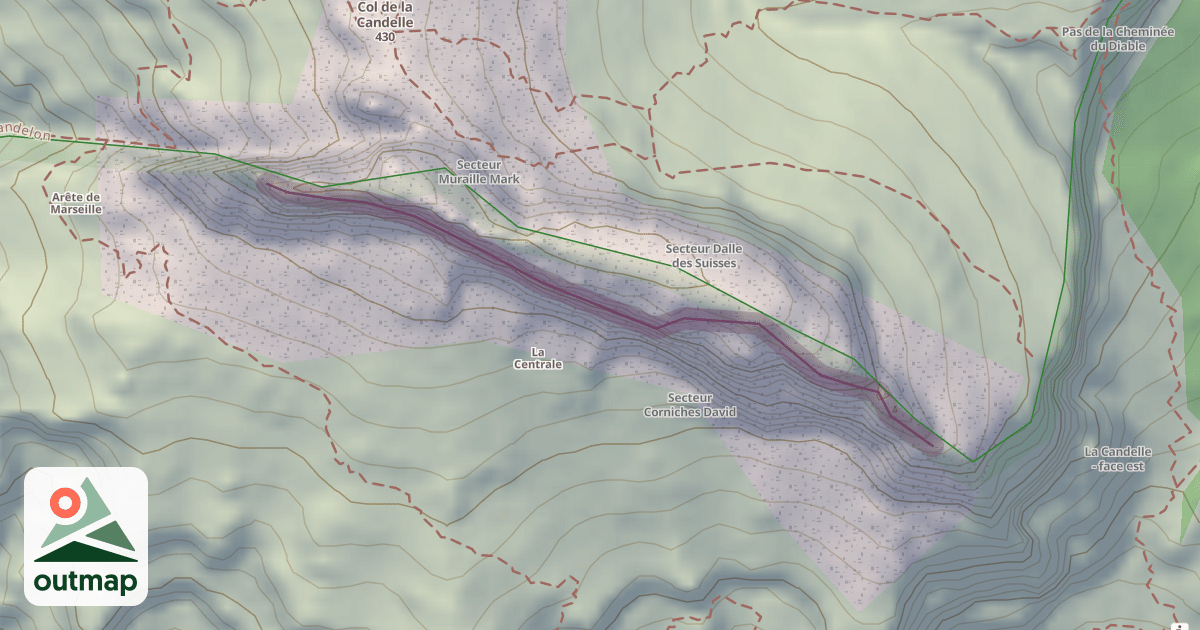 Map of Candelle