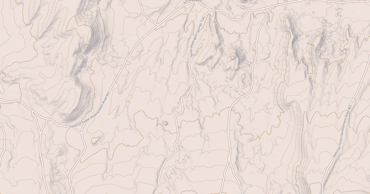 Map preview of NORTH WELLINGTON SPRINGS