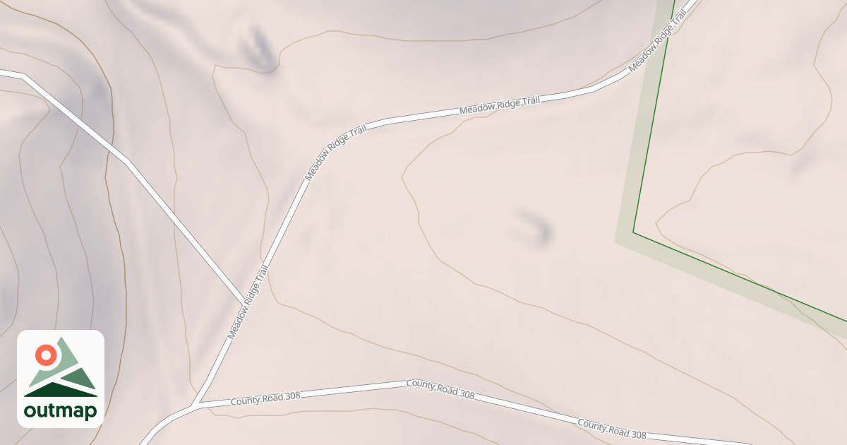 Map of HAY CREEK BR 1F