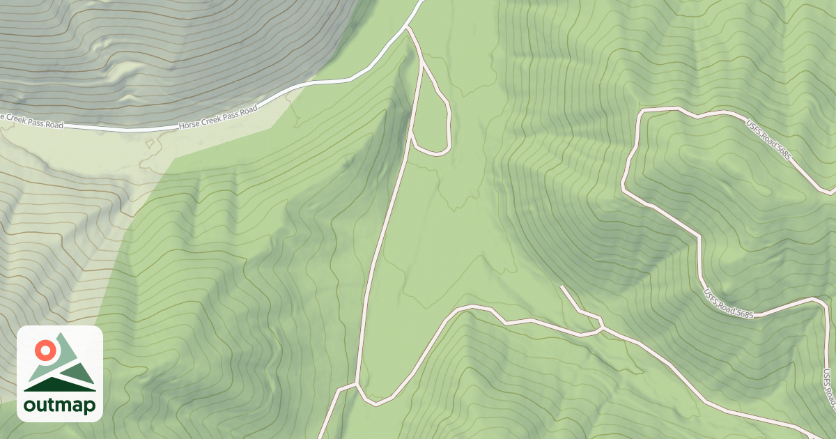 Map of (FDR) SHEEP CREEK
