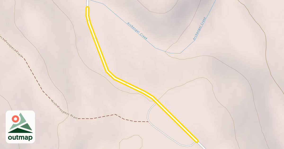 Map of Archangel Road