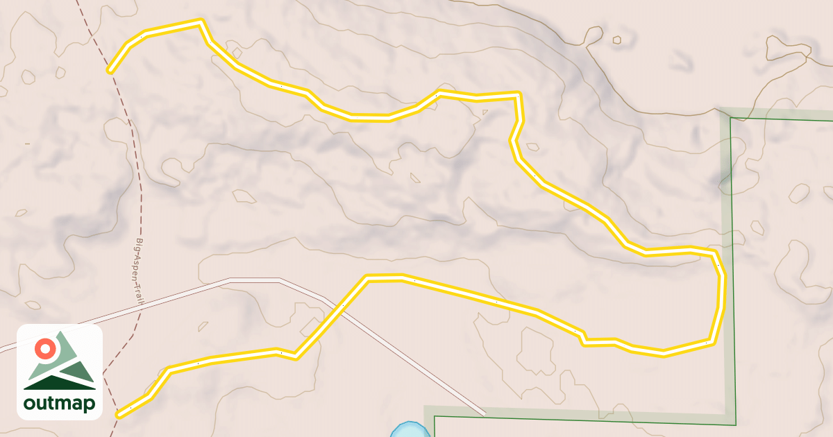 Map of Big Aspen Trail