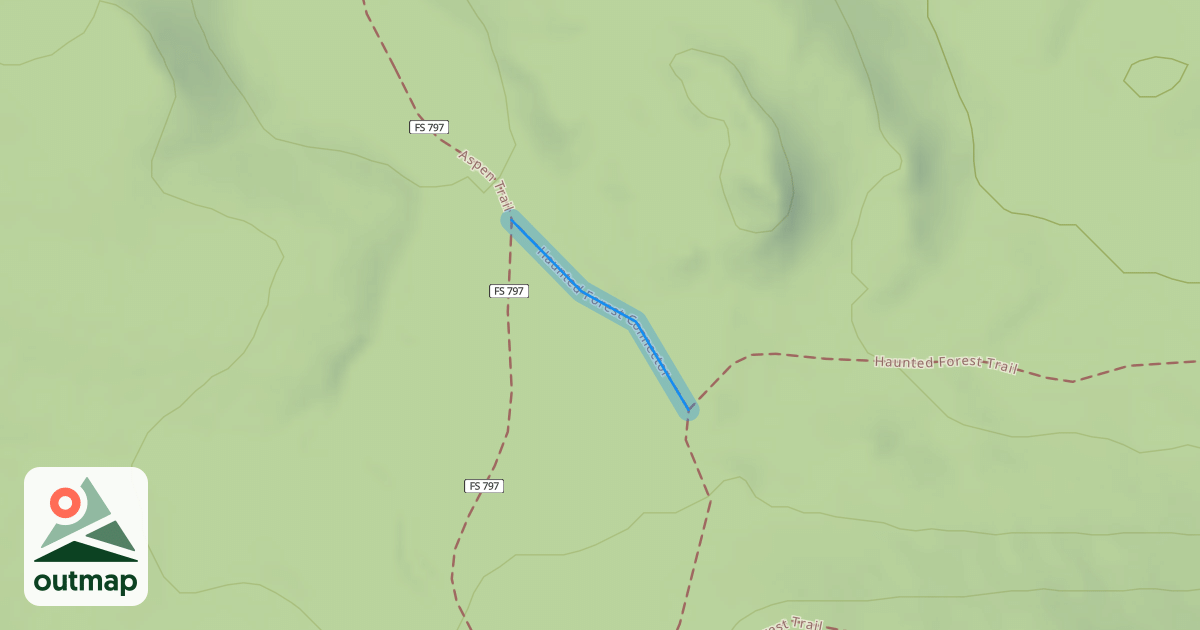Map of Haunted Forest Connector