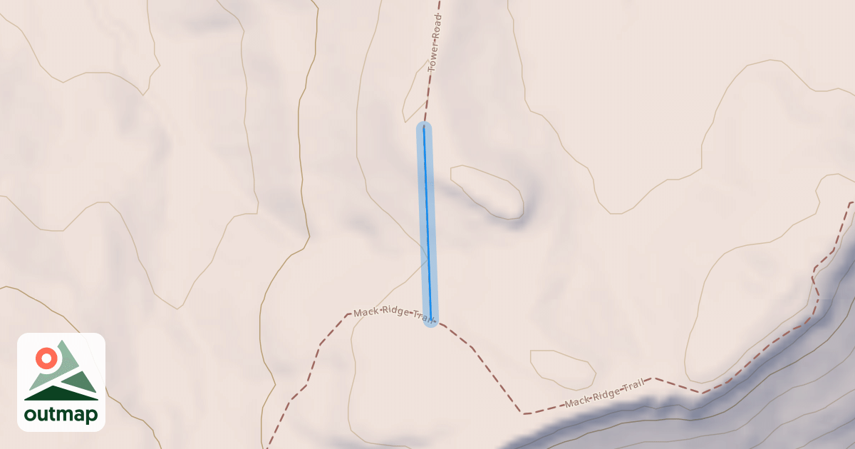 Map of Tower Road
