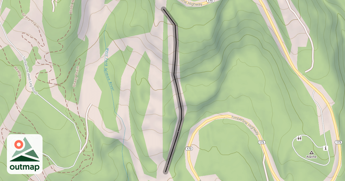 Map of Molly's Run