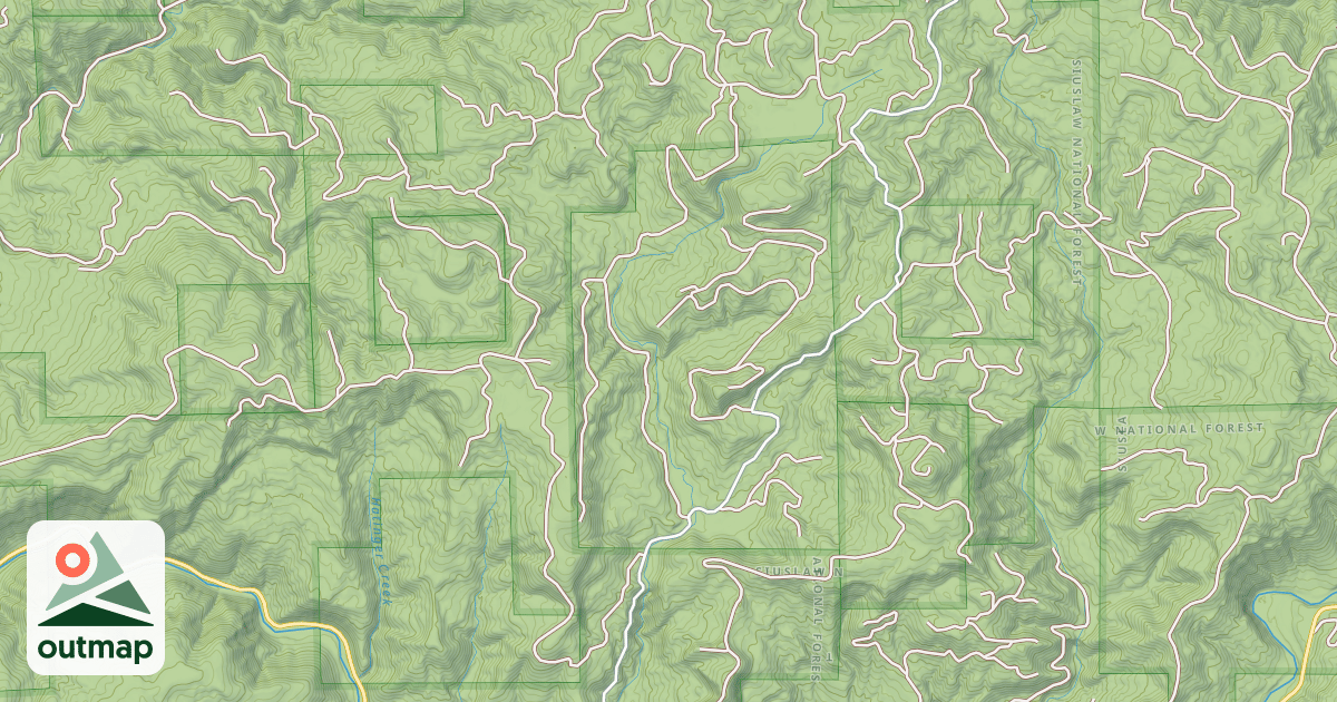 Map of SQUARE TOP
