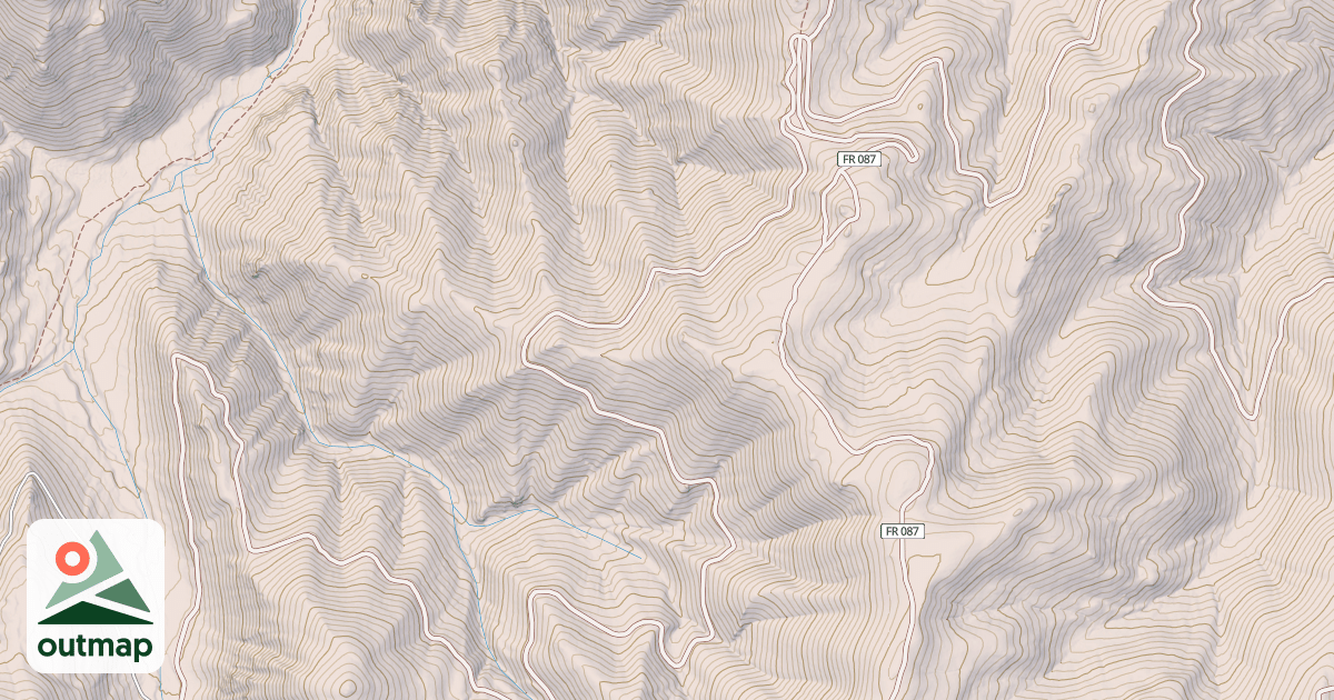 Map of COUCH SUMMIT-DEER PARK