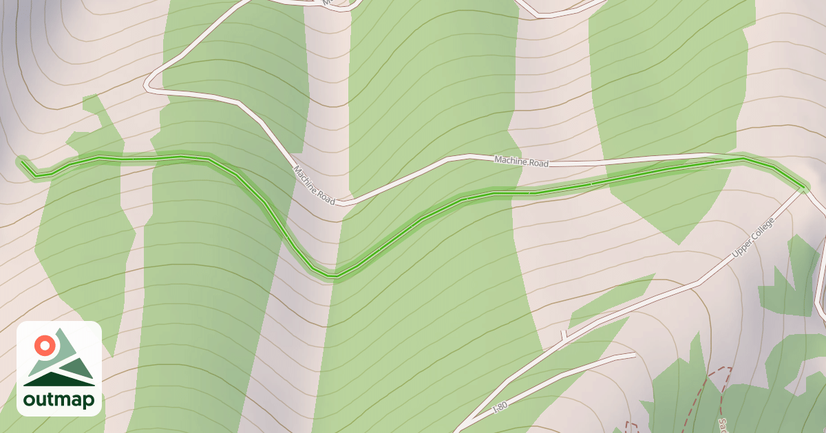 Map of Pete's Lane