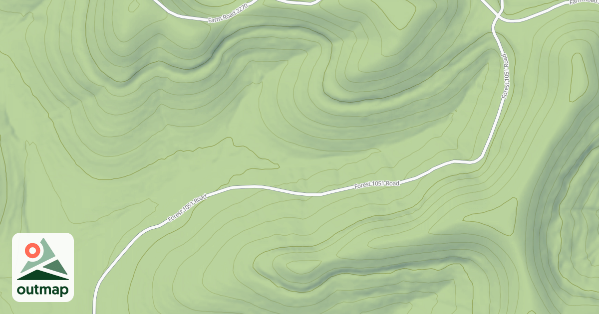 Map of DRY HOLLOW