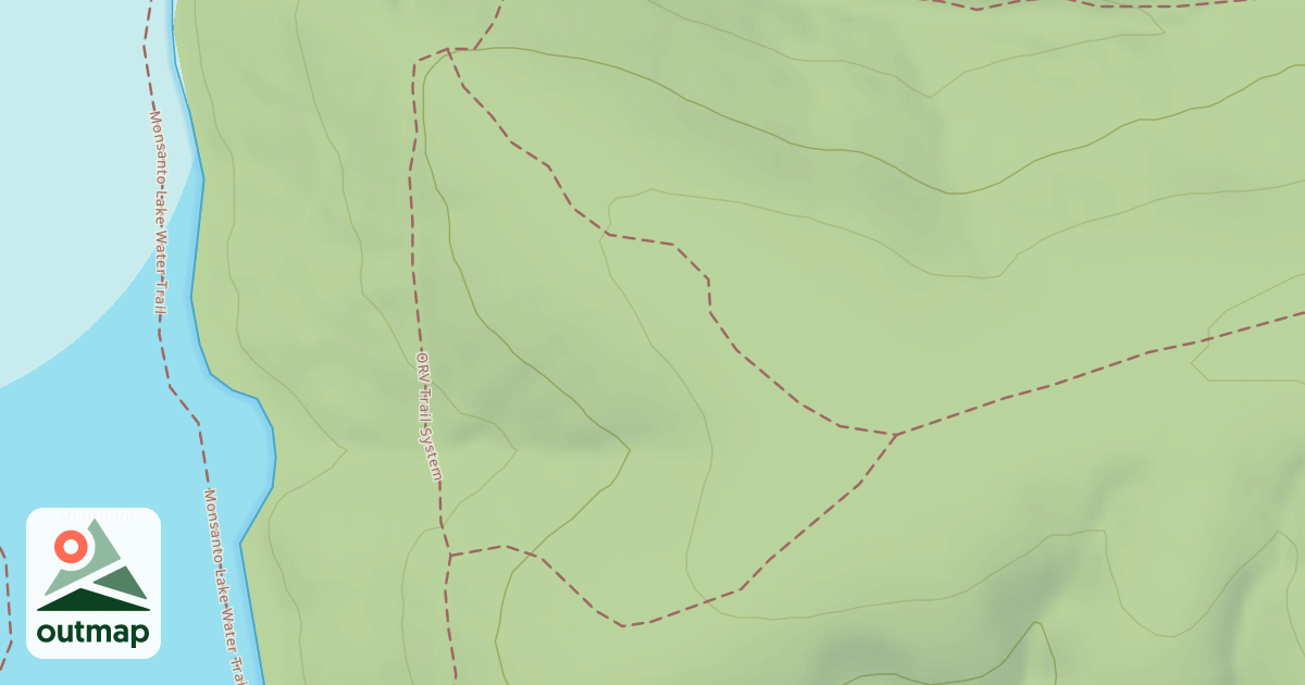 Map of Orv Trail System