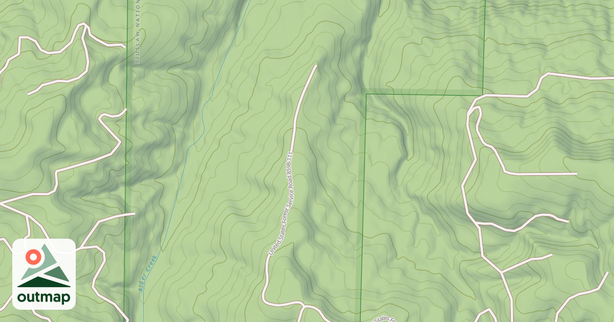 Map of ALDER RIDGE