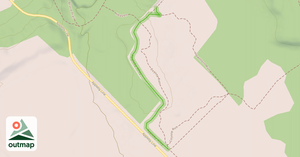 Map of Appleby Alley