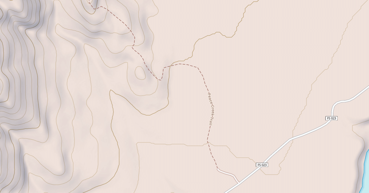 Map preview of Habit Creek