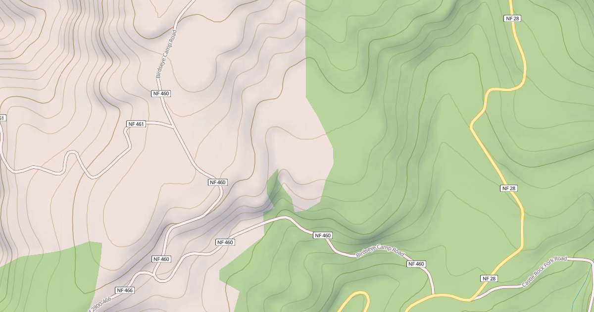 Map preview of BIRDSEYE CAMP