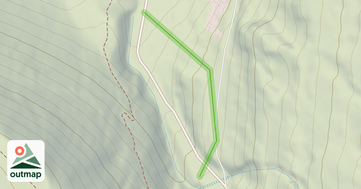 Map of Variante Poutran