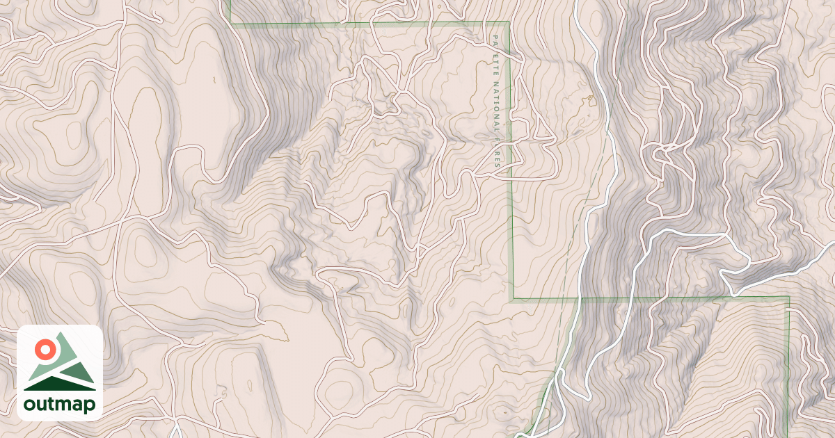 Map of BIG CREEK
