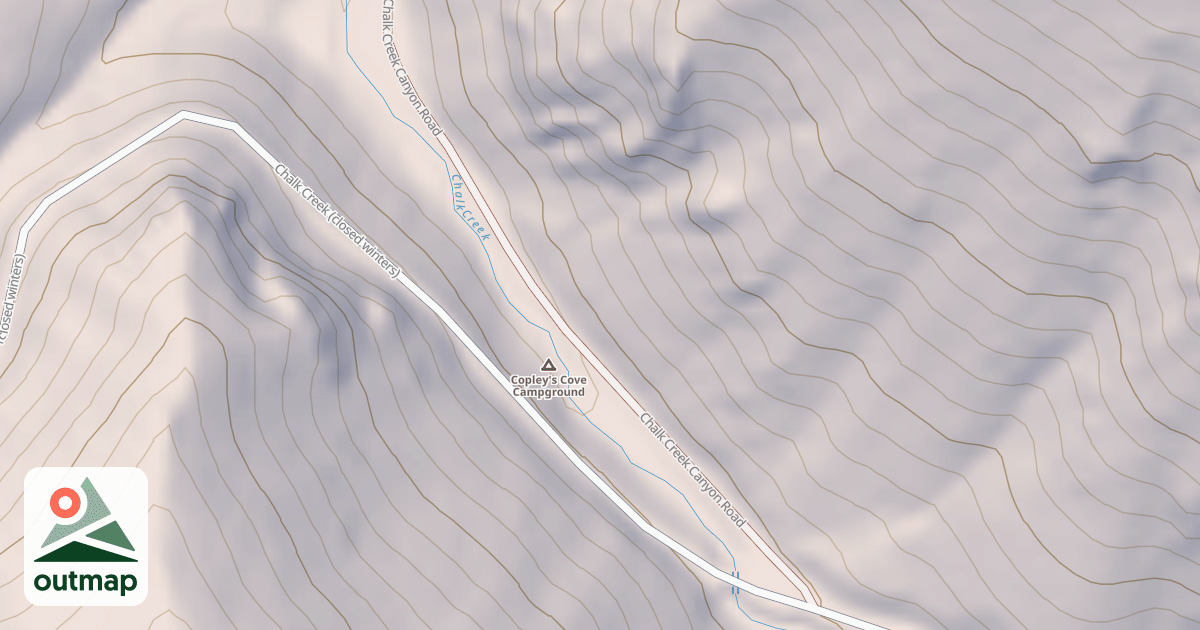 Map of COPLEYS COVE CG