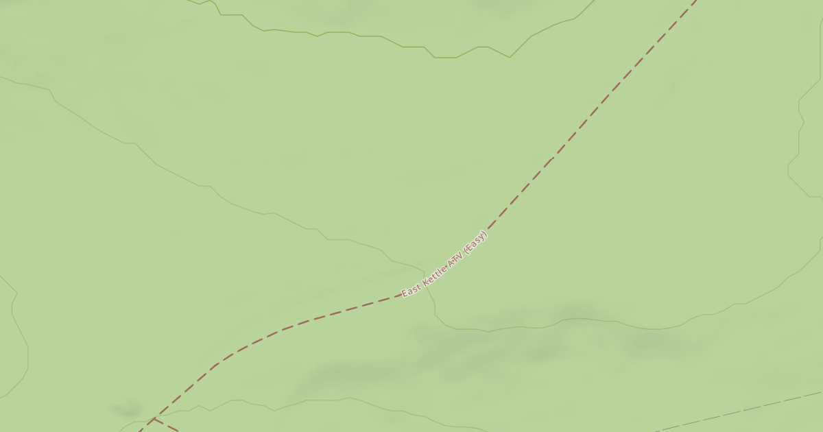 Map preview of East Kettle ATV Trail System
