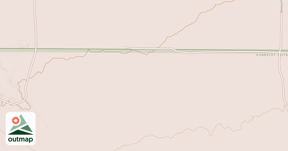 Map of BOUNDARY LINE ROAD