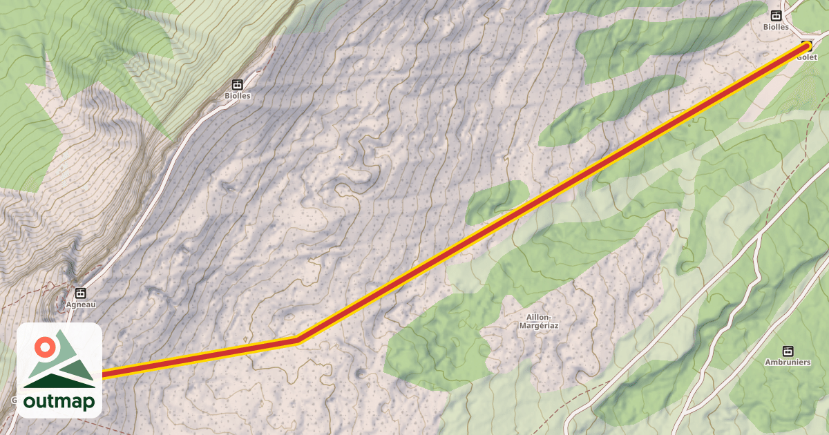 Map of Golet
